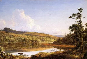 North Lake by Frederic Edwin Church Oil Painting