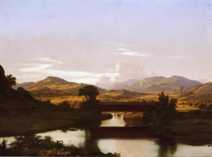 On Otter Creek by Frederic Edwin Church - Oil Painting Reproduction
