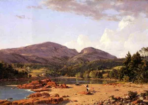 Otter Creek, Mount Desert by Frederic Edwin Church - Oil Painting Reproduction
