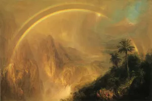 Rainy Season in the Tropics by Frederic Edwin Church - Oil Painting Reproduction