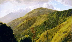 Scene in the Blue Mountains, Jamaica by Frederic Edwin Church Oil Painting