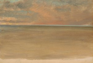 Seascape with Icecap in the Distance by Frederic Edwin Church Oil Painting