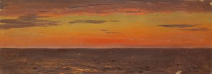 Seascape by Frederic Edwin Church Oil Painting