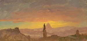 St. Peter's, Rome by Frederic Edwin Church Oil Painting