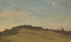 Summer Landscape by Frederic Edwin Church Oil Painting