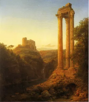 Sunrise in Syria by Frederic Edwin Church - Oil Painting Reproduction