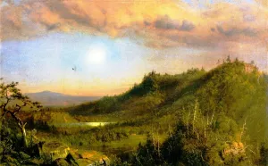 Sunset 2 by Frederic Edwin Church Oil Painting