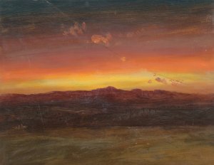 Sunset by Frederic Edwin Church Oil Painting