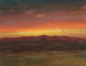 Sunset by Frederic Edwin Church Oil Painting