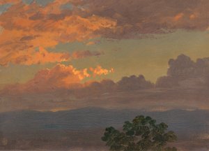 Sunset by Frederic Edwin Church Oil Painting