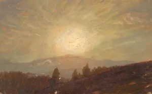 Sunset by Frederic Edwin Church Oil Painting