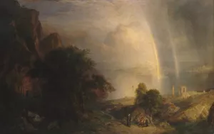 The Aegean Sea by Frederic Edwin Church Oil Painting
