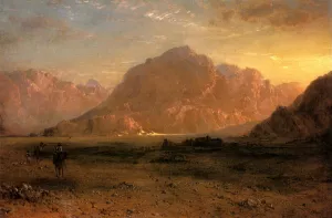 The Arabian Desert by Frederic Edwin Church - Oil Painting Reproduction
