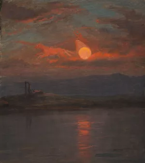 The Chariot of the Sun Fantasy by Frederic Edwin Church Oil Painting