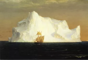 The Iceberg by Frederic Edwin Church Oil Painting