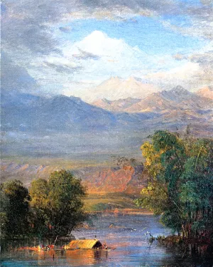 The Magdalena River, Ecuador Oil painting by Frederic Edwin Church