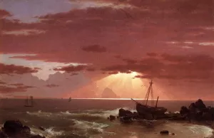 The Wreck painting by Frederic Edwin Church