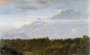 Thunder Clouds, Jamaica Oil painting by Frederic Edwin Church
