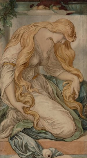 Mary Magdalene by Frederic James Shields Oil Painting