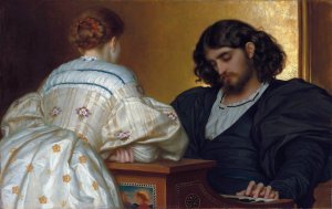 Golden hours by Frederic Leighton Oil Painting