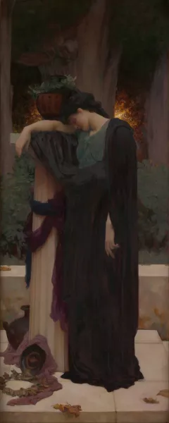 Lachrymae by Frederic Leighton Oil Painting