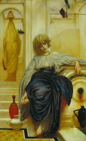 Lieder ohne Worte by Frederic Leighton Oil Painting