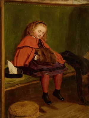 My Second Sermon by Frederic Leighton Oil Painting