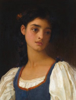 Nicandra by Frederic Leighton Oil Painting