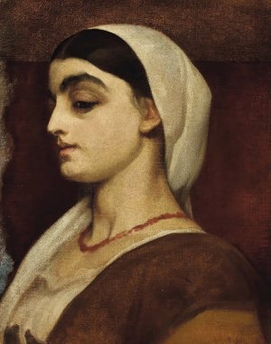 Portrait of Stella by Frederic Leighton Oil Painting