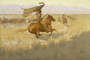 Change of Ownership by Frederic Remington Oil Painting