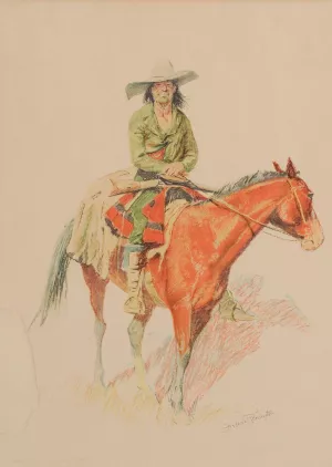 Old Ramon by Frederic Remington Oil Painting