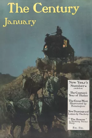 The Century; New Year's Number, January by Frederic Remington Oil Painting