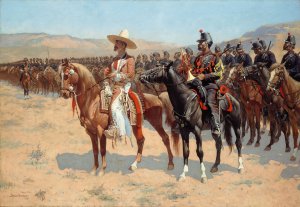 The Mexican Major by Frederic Remington Oil Painting