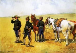 The Scouting Party by Frederic Remington Oil Painting