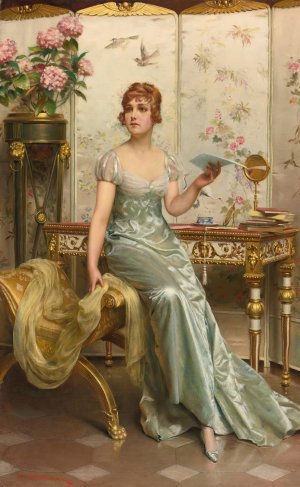 Correspondence by Frederic Soulacroix Oil Painting