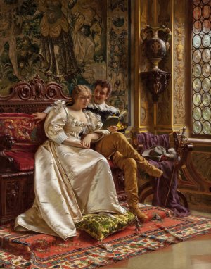 Happy Days by Frederic Soulacroix Oil Painting