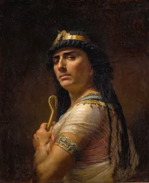 An Egyptian Priest  by Frederick Arthur Bridgman Oil Painting