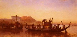 Funerailles D'Une Momie Oil painting by Frederick Arthur Bridgman