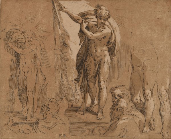 Saint John the Baptist by Frederick Bloemaert - Hand-Painted Oil Painting Reproduction