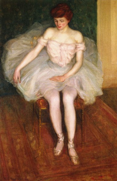 Main Product Photo of Ballerina Painting by Frederick C. Frieseke