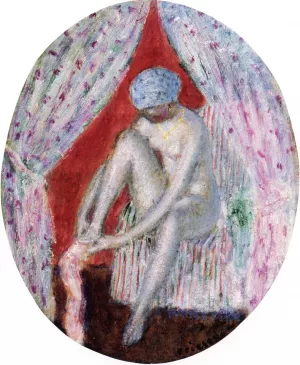 Dressing by Frederick C. Frieseke Oil Painting