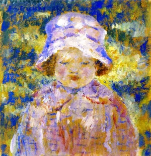 Frances Study by Frederick C. Frieseke Oil Painting