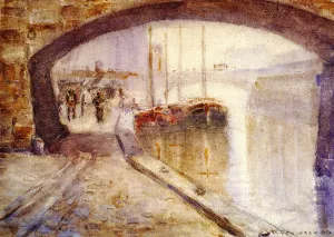 Misty Morning on the Seine painting by Frederick C. Frieseke