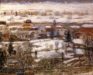 Samadan Landscape by Frederick C. Frieseke Oil Painting