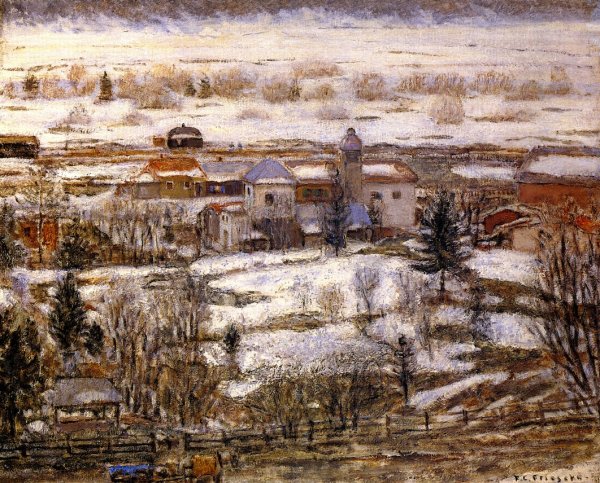 Main Product Photo of Samadan Landscape Painting by Frederick C. Frieseke