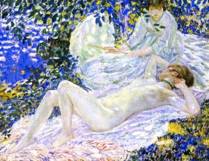 Summer by Frederick C. Frieseke Oil Painting