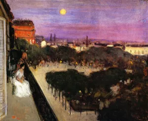 The Balcony painting by Frederick C. Frieseke