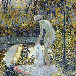 The Parasol Oil painting by Frederick C. Frieseke