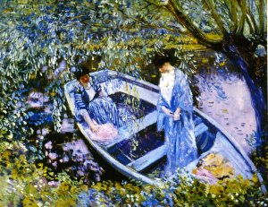 Under the Willows by Frederick C. Frieseke Oil Painting