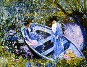 Under the Willows by Frederick C. Frieseke Oil Painting